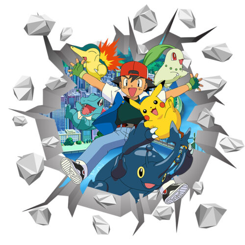 3D Pokemoni stiker